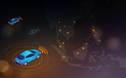 Fleet operations map with live GPS coverage